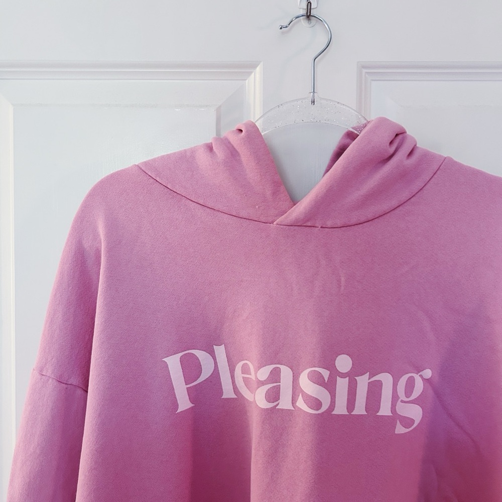 Pleasing Pink Hoodie Sweatshirt